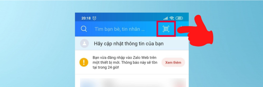 Quét Mã QR Đăng Nhập